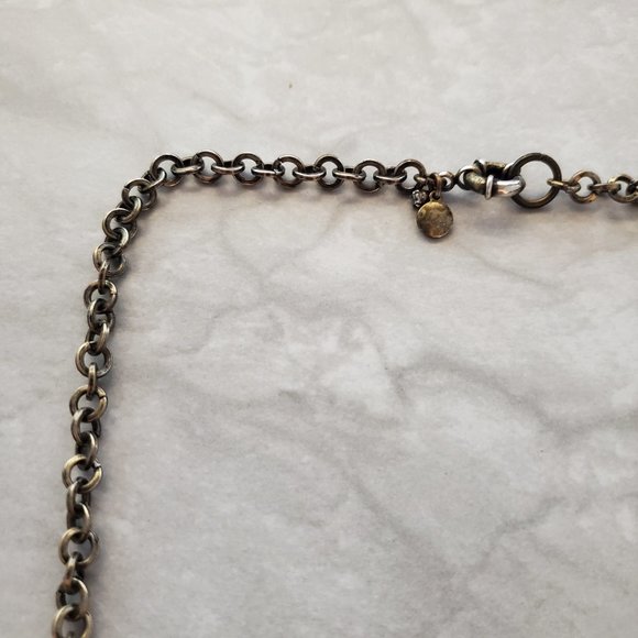 💐 J.Crew Retro Antique Flower Floral Rhinestone Crystal Pave Statement 💐 - Picture 3 of 16